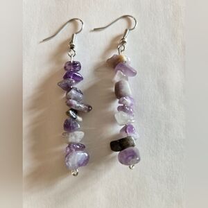 Hand Crafted Amethyst Earrings